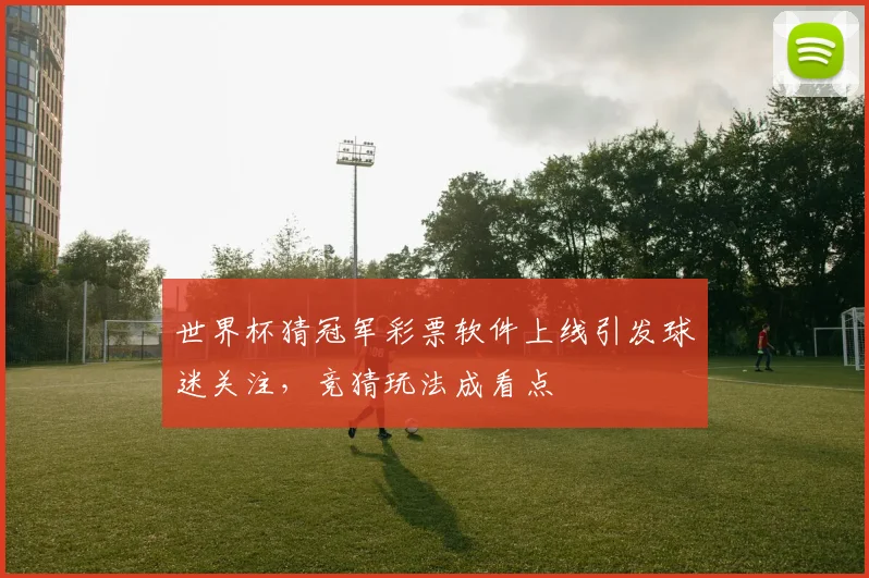 世界杯猜冠军彩票软件上线引发球迷关注,竞猜玩法成看点